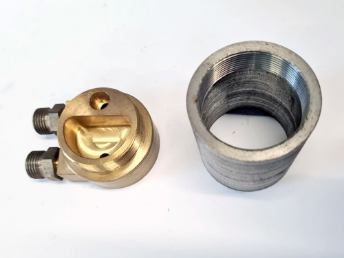 Tankanschluss Rohling <br>Mercedes Benz 500 K - K 540 K Bild 2
